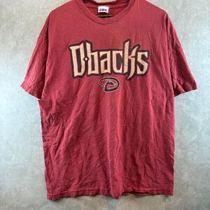 Mlb Men's Red and Burgundy T-shirt